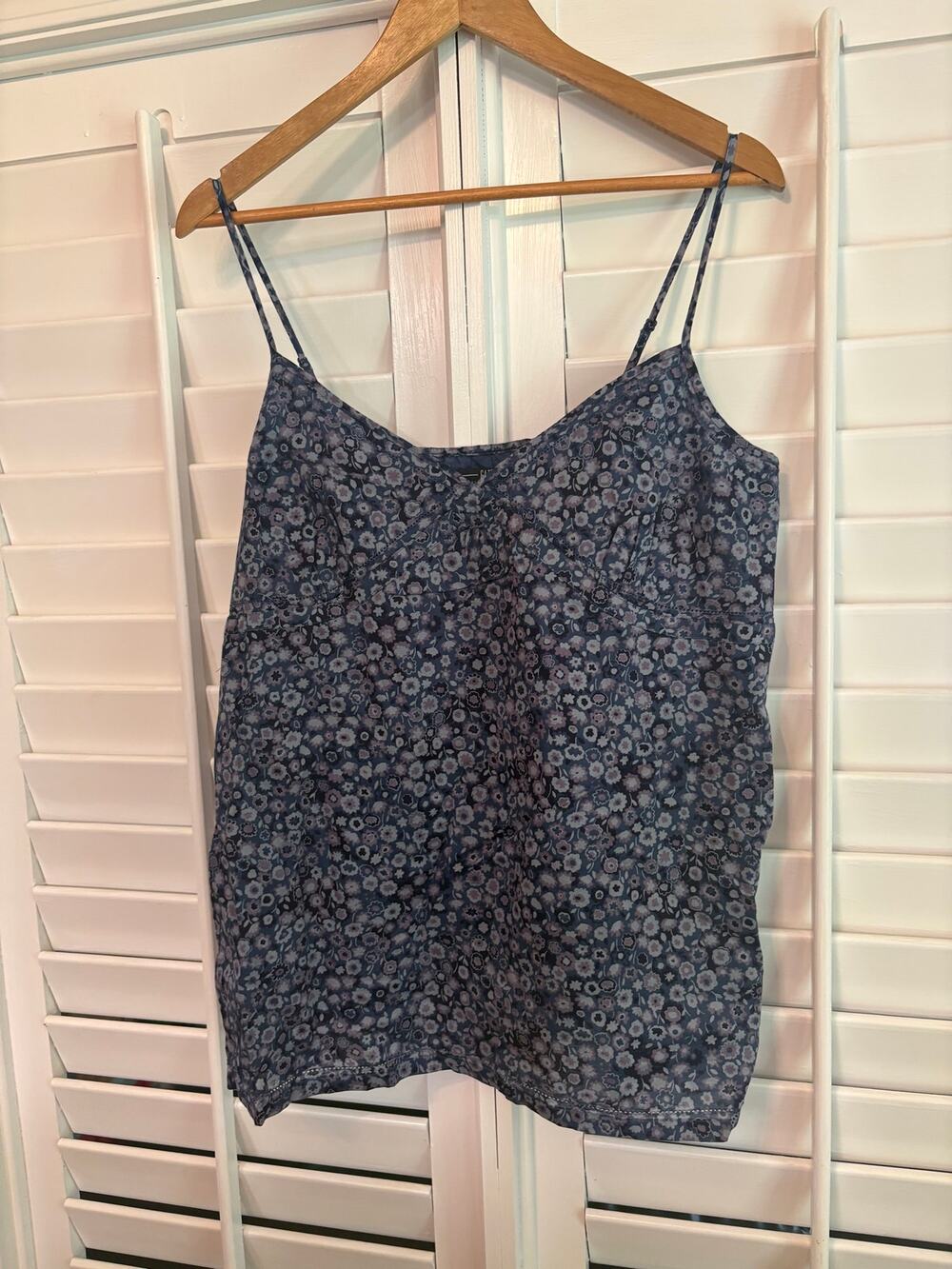 Gap Blue floral Cami Size‎ 16